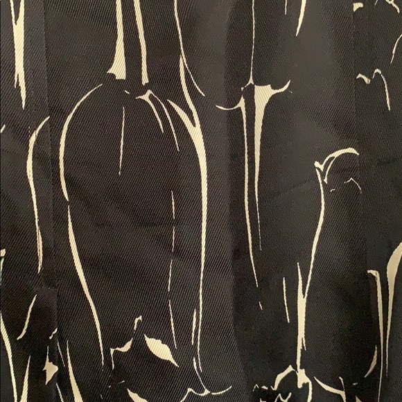 DKNY SILK MIDI SKIRT DONNA KAREN NEW YORK LINED SIZE 14 - Picture 4 of 7